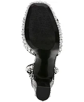 Steve Madden Women's Assured Rhinestone Platform Two Piece Dress Sandals