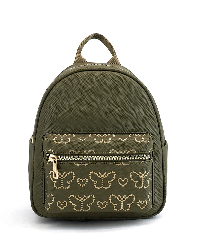 Like Dreams Fluttering Butterfly Heart Small Backpack