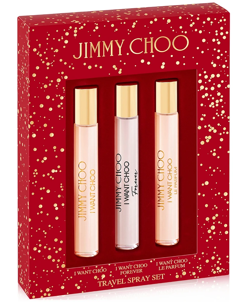 Jimmy Choo 3-Pc. I Want Choo Travel Spray Gift Set