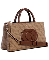 Guess Eco Mietta Small Society Satchel