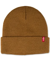 Levi's Men's Stocking Stuffer Gift Ready Red Tab Beanie
