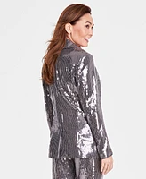 I.n.c. International Concepts Women's Sequin Blazer, Regular & Petite, Created for Macy's