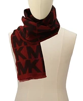 Michael Kors Men's Giant Mk Logo Scarf