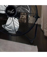 Vie Air 18 Inch Industrial High Velocity 3 Speed Metal Floor Fan