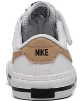 Nike Toddler Kid's Court Legacy Stay-Put Closure Casual Sneakers from Finish Line