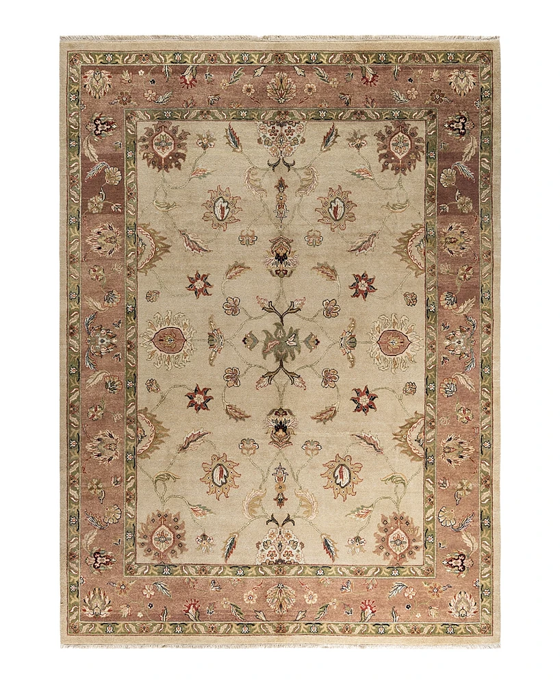 Adorn Hand Woven Rugs Indian Ooak M5459 8'10''x11'10'' Area Rug