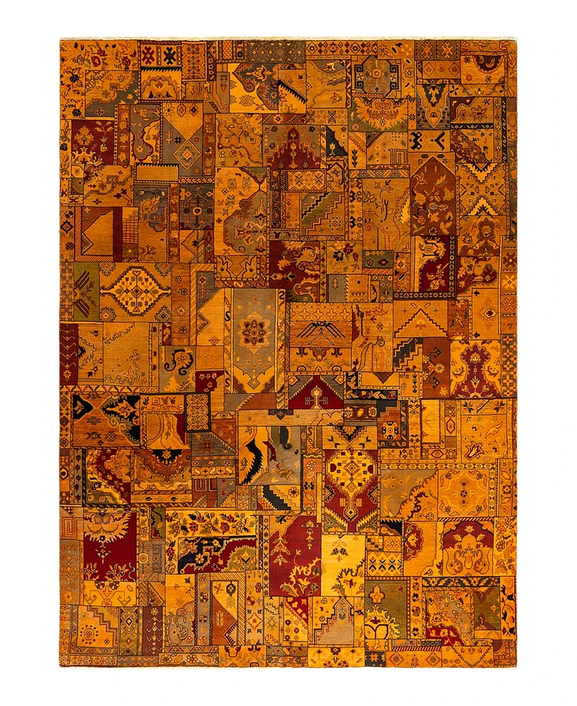 Adorn Hand Woven Rugs Indian Ooak M6013 8'10''x12' Area Rug