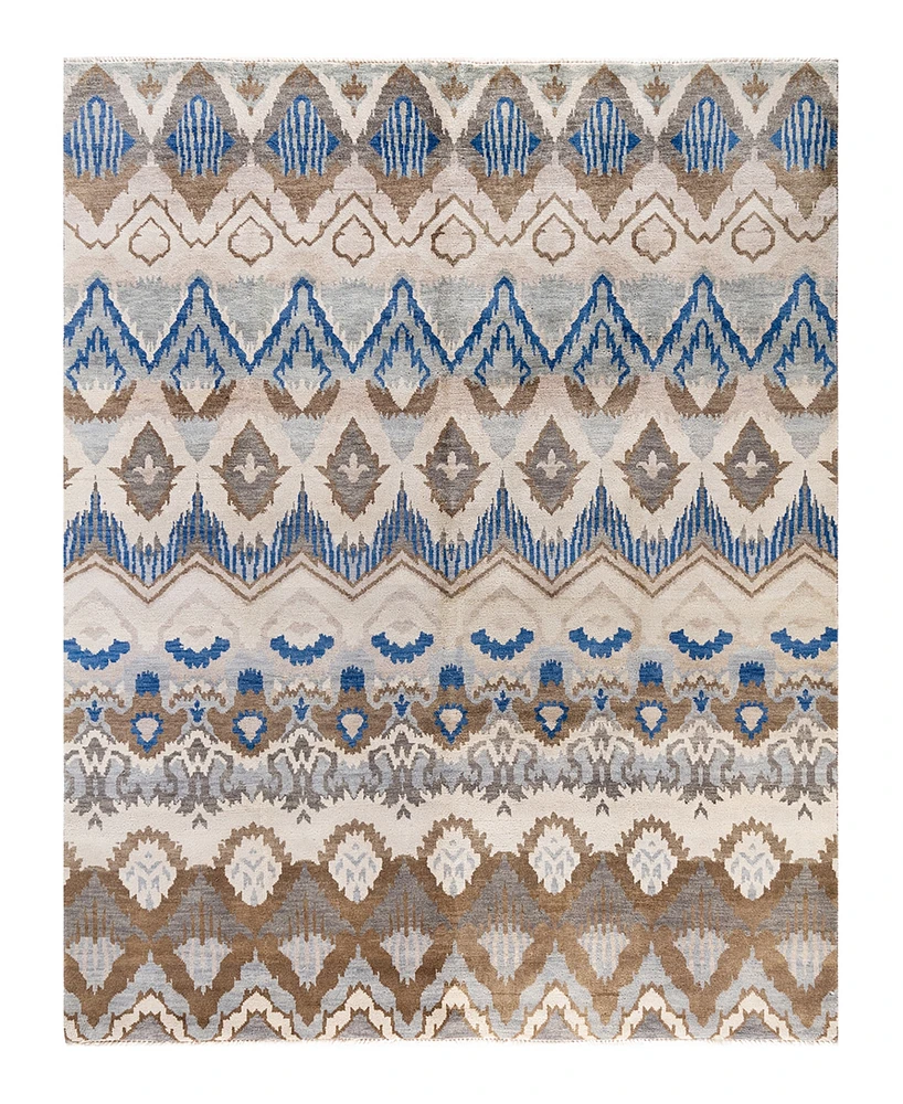 Adorn Hand Woven Rugs Indian Ooak M6373 8'x9'10'' Area Rug