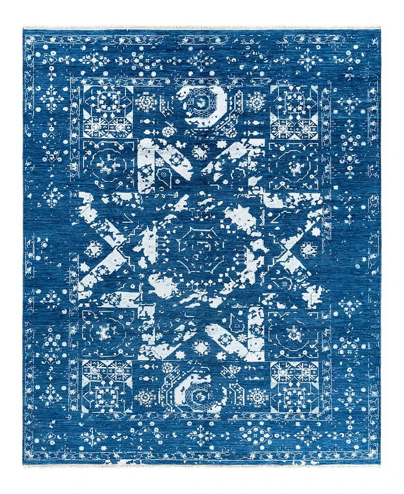 Adorn Hand Woven Rugs Indian Ooak M7033 8'2''x9'10'' Area Rug