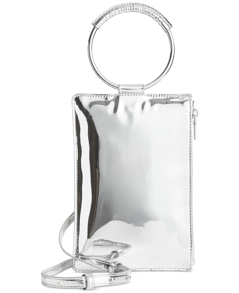 I.n.c. International Concepts Charlii Specchio Metallic Small Crossbody, Created for Macy's