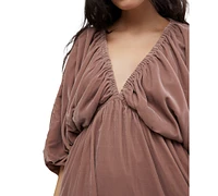 Free People Women's Portia Velvet Mini Dress