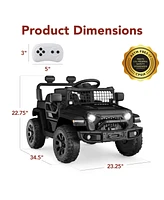 Best Choice Products 6V Kids Ride-On Truck Car w/ Parent Remote Control, 4-Wheel Suspension, Led Lights