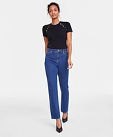 I.n.c. International Concepts Women's High-Rise Jeans, Created for Macy's