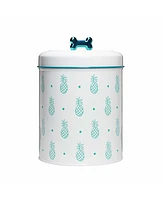 Amici Pet Pineapple Metal Canister - Set of 2