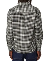 Frank And Oak Men's Jasper Loose-Fit Check Button-Down Oxford Shirt