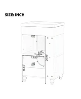 Slickblue Bathroom Vanity with Sink for Stylish and Functional Storage