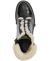 Coach Women's Leighton Signature Shearling Booties