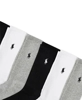 Polo Ralph Lauren Women's 6-Pk. Cushion Crew Socks