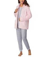 Cuddl Duds Women's Open-Front Shawl-Collar Cardigan