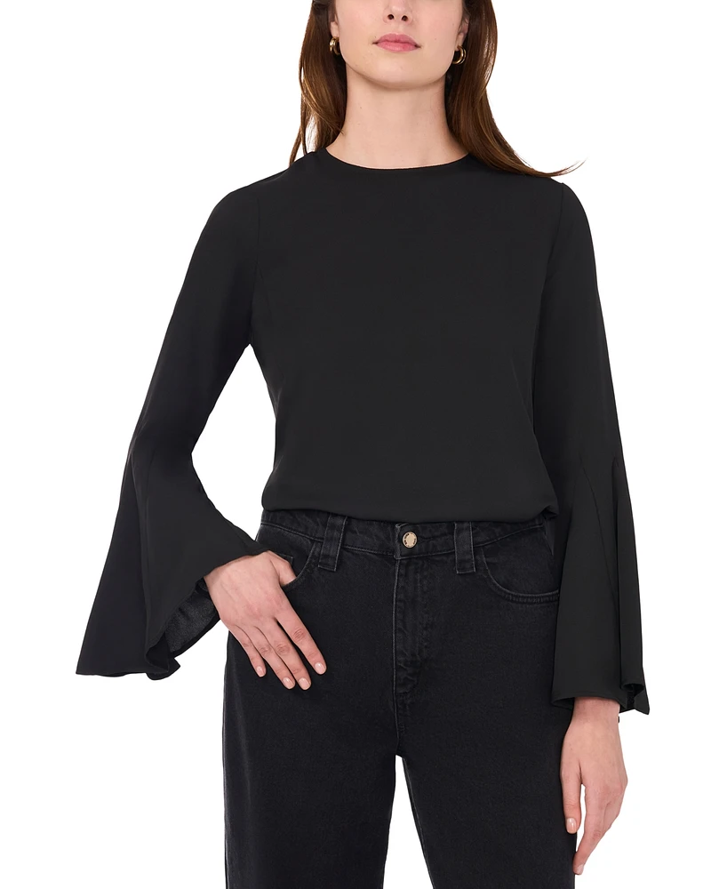 Parker Women's Bell-Sleeve Crewneck Top