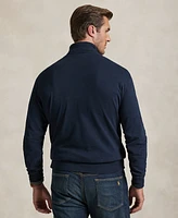 Polo Ralph Lauren Men's Big & Tall Luxury Jersey Quarter-Zip Pullover