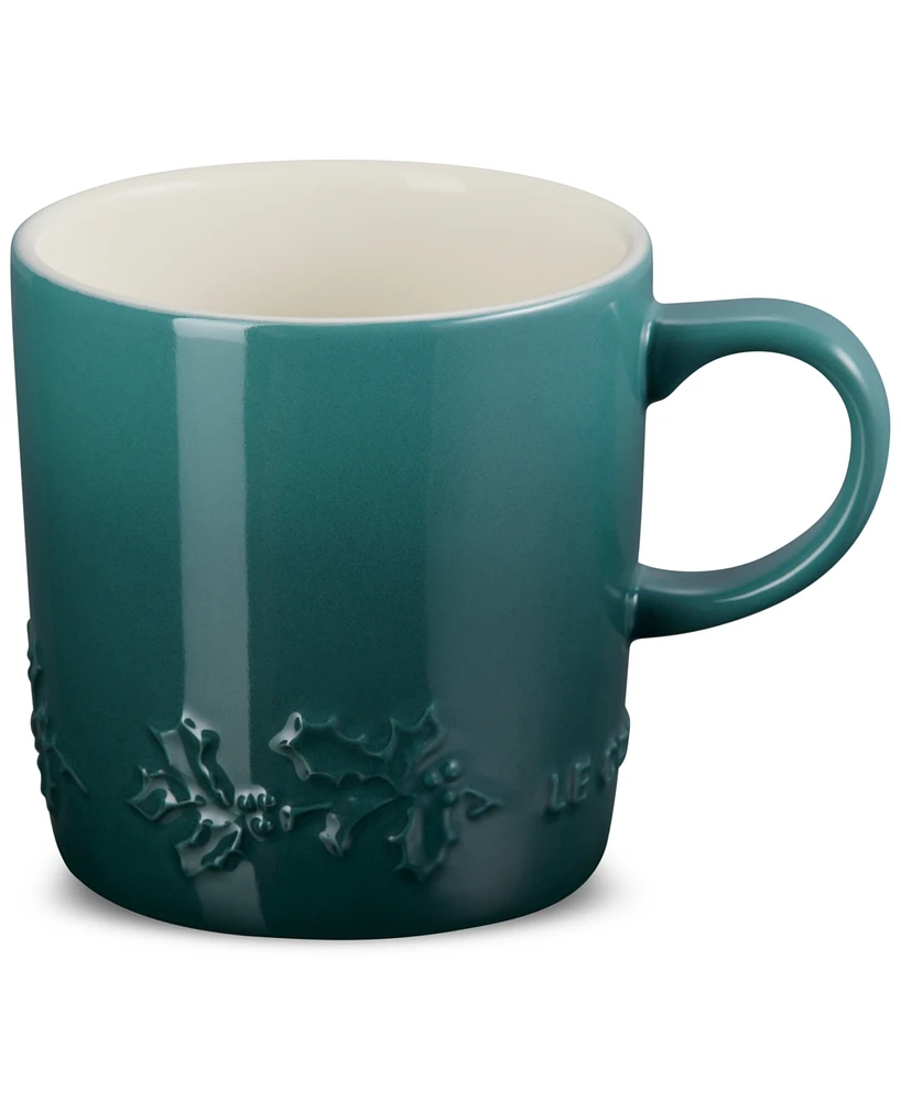 Le Creuset Stoneware Holly Collection 12-Oz. Mug