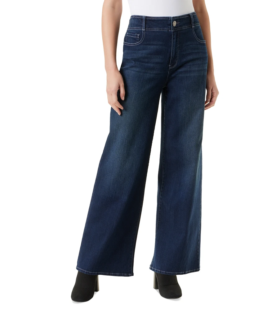 Gloria Vanderbilt Women's Shape Effect Wide-Leg Jeans