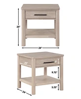 Gabby 24" Wood End Table