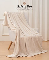 Sealy Heated Flannel Throw Blanket, 50" x 60"