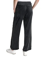 Dkny Sport Women's Wide-Leg Rhinestone Pants