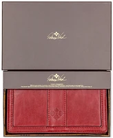 Patricia Nash Gemma Small Leather Crossbody in Gift Box