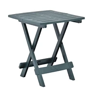 vidaXL Folding Patio Table 17.7"x16.9"x19.7" Plastic