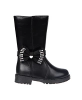 Vince Camuto Toddler Girls Tall Bow with Rhinestones Boot