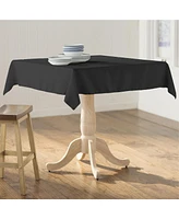 Slickblue Square Polyester Poplin Tablecloth - Durable, Wrinkle-Resistant