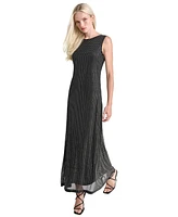 Dkny Women's Embellished Cowl-Back Gown