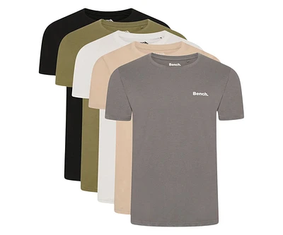 Bench Dna Men's Envoy Emblem T-Shirt (5 Pack)