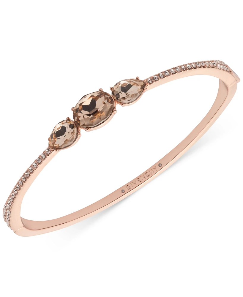 Givenchy Crystal Thin Bangle Bracelet