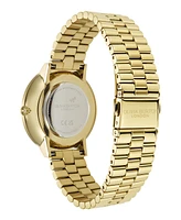 Olivia Burton Women's Ice Burst Gold-Tone Stainless Steel Bracelet Watch 35mm