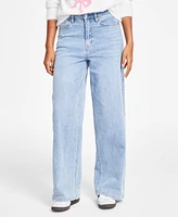 Madden Girl Juniors' Wide-Leg Jeans