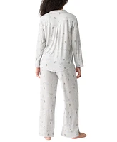 Gap GapBody Women's Jersey Long-Sleeve Pajama Coat Set