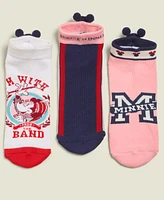 Disney | Macy's Women's Minnie Majorette Sock 3-Pk Set, Created for Macy's