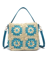 Like Dreams Meadow Mini Straw Tote Bag