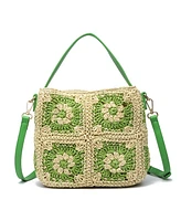 Like Dreams Meadow Mini Straw Tote Bag