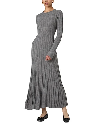 French Connection Women's Babysoft Fit & Flare Sweater Dress