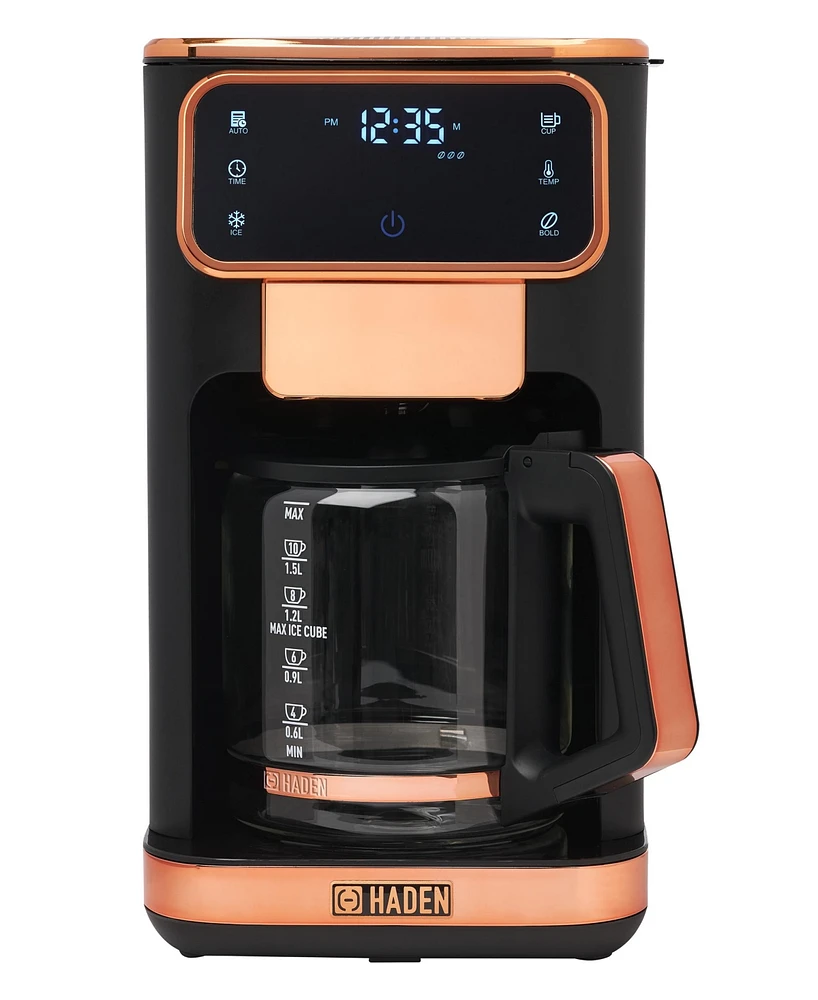 Haden Dual Brew 12-Cup Hot Iced Digital Drip Coffee Maker