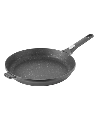 BergHOFF Gem 12.5" Nonstick Fry Pan with Detachable Handle, Black