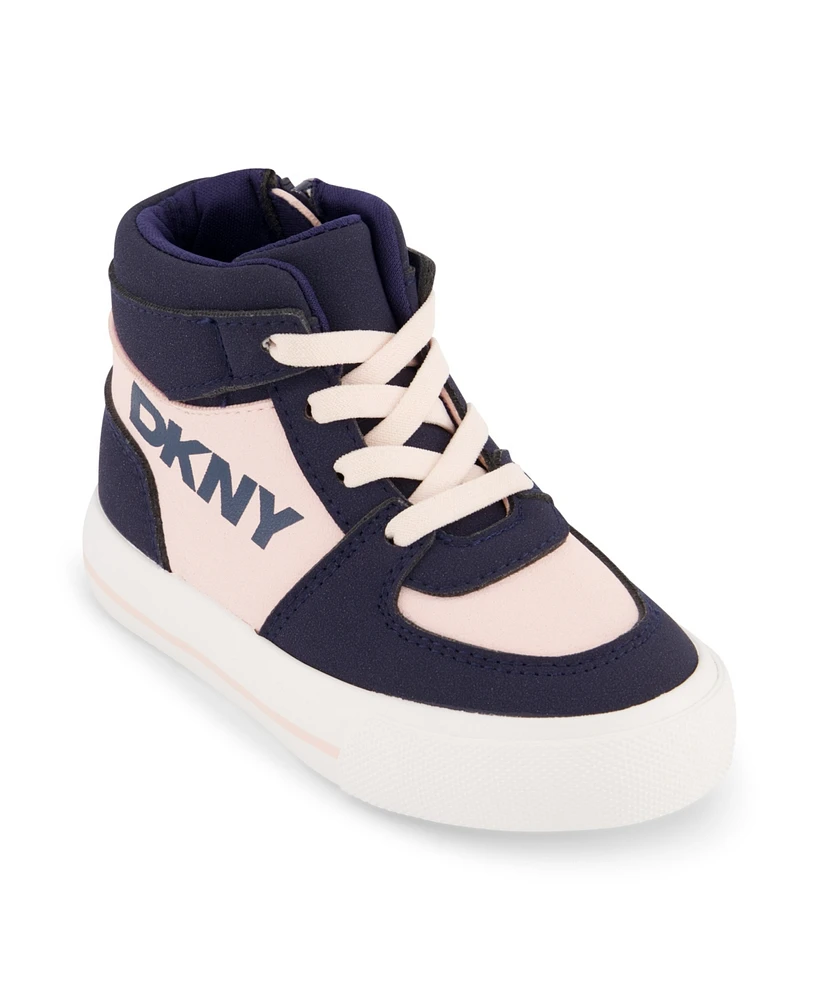 Dkny Toddler Girls Amelia Alice High Top Sneaker