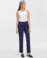 Jm Collection Women's Slim-Leg Curvy-Fit Pants, Regular & Short Lengths, Created for Macy's