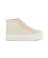 Dkny Little and Big Girls Katie Laney High Top Sneaker