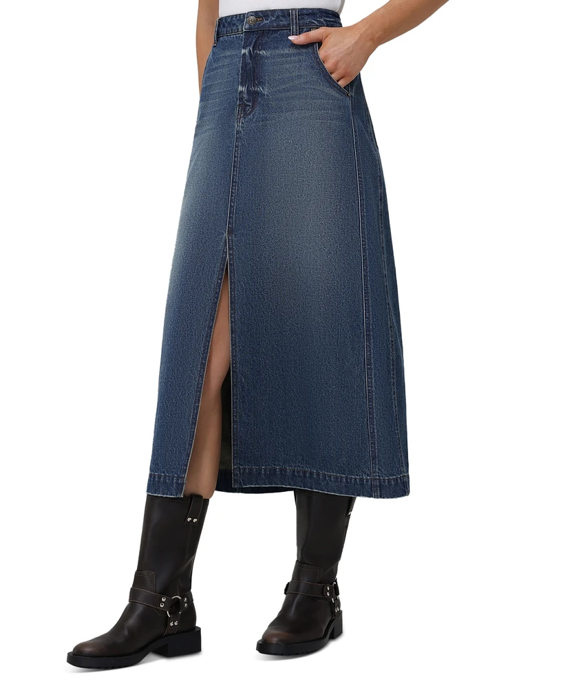 Frye Women's Denim Maxi Skirt